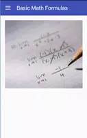 Basic Math Formulas-poster