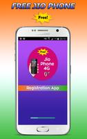 Free Jio Phone 4G Registration постер