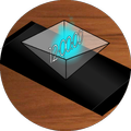 Hologram Clock