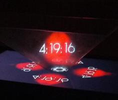 Hologram Clock capture d'écran 2