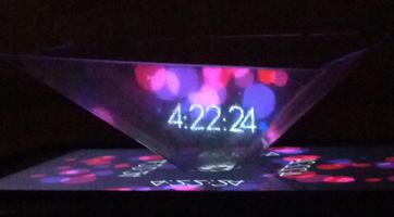 Hologram Clock स्क्रीनशॉट 3