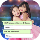 Fack Chat With Kaycee and Rachel Prank ícone