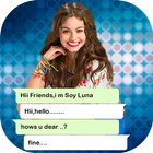 Chat with Soy Luna Prank icône