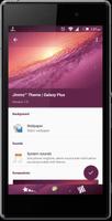 eXperiaz Theme - Galaxy Plus+ постер