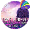 ”eXperiaz Theme - Love Purple