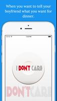 I Don't Care Button 스크린샷 1