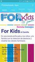 Poster Revista For Kids y Familia
