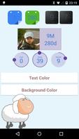 2 Schermata baby age widget : First baby