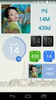 baby age widget : Second baby-poster