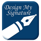 تصميمي التوقيع أيقونة