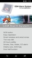 Poster K2 GSM alarm elderly SOS alarm
