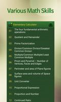 Elementary Math Calculator screenshot 1