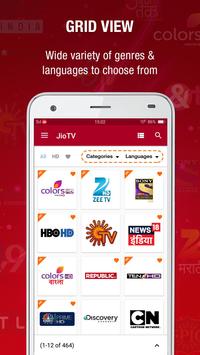 JioTV for Android TV screenshot 1
