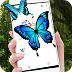 Ekranda Uçan Kelebek,Kelebekli Telefon Komik Şaka simgesi