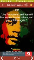 Bob Marley Quotes capture d'écran 2