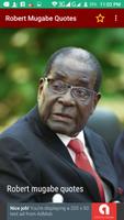 Robert Mugabe Quotes الملصق