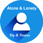 Alone Dp and Status ícone