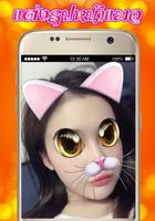 แต่งรูปหน้าแมวน่ารักๆ Cat Face capture d'écran 2