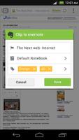 Evernote for Next Browser syot layar 1