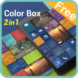 (FREE) Color Box 2 In 1 Theme icône