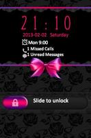 Black Lace Go Locker Theme 海報