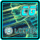 CyberPunk Circuit Girl Locker icon