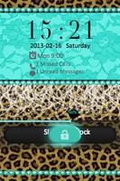 1 Schermata Cheetah & Lace Theme Go Locker