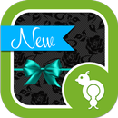 Lace & Teal Go Locker Theme APK