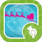 Sparkly Christmas Eve GO Lock icon