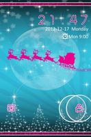 Sparkly Christmas Eve GO Lock 截图 1