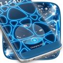 ネオンブルーロック画面 APK