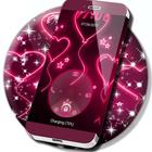 Neon Heart Locker Theme أيقونة