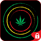 Weed Rasta Theme for GO Locker ikona