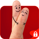 Love Fingers GO Locker  Theme APK