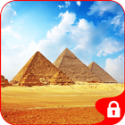 Pyramid Egypt GO Locker Theme آئیکن