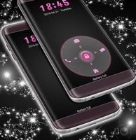 Black & Pink Locker Theme screenshot 1