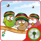 Rasta Birds - GO Locker Theme icône