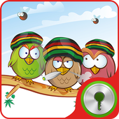 Rasta Birds - GO Locker Theme icon