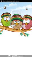 Rasta Birds - GO Locker Theme ภาพหน้าจอ 1