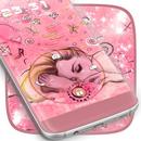 Cute Pink Lockscreen Theme APK