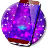 Cute Purple Glare Locker Theme icon