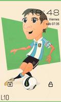 1 Schermata Go Locker Theme Messi