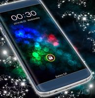 Color Trails Lock Screen Theme پوسٹر