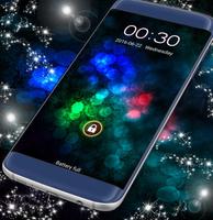 Color Trails Lock Screen Theme syot layar 3