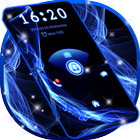 Electric Lock Screen Theme icône