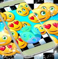 Emoji 2017 Race Lock Screen الملصق