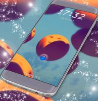 3D Emoji Lock Screen Theme Affiche