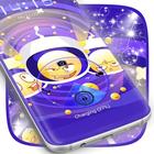 Emoji Galaxy Locker Theme أيقونة