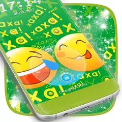 絵文字のテーマロック画面