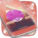 Cute Cat Locker Theme APK